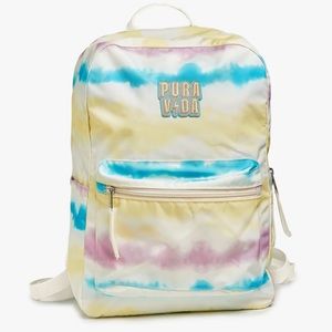 Pura Vida Tie-dyed backpack set, never opened, selling only as set